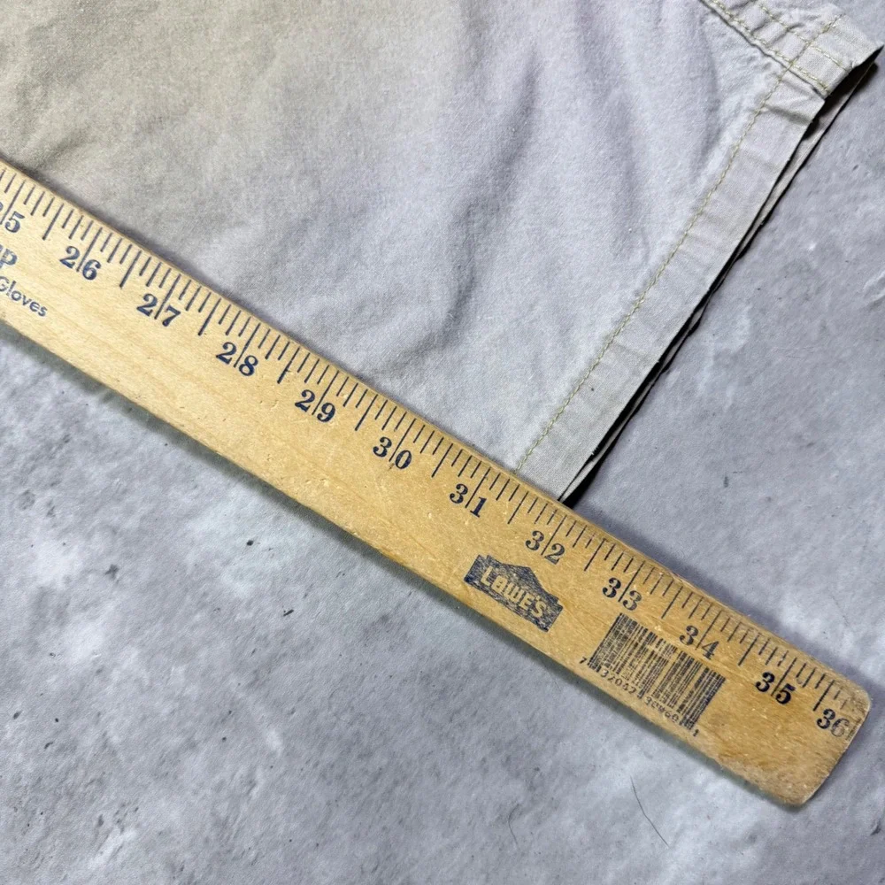 Vintage Banana Republic Safari & Travel Fatigue Pants Khaki Cotton 33x34